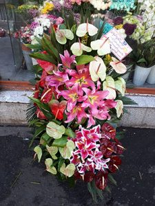 جام گل پایه دار تبریک کد 851
